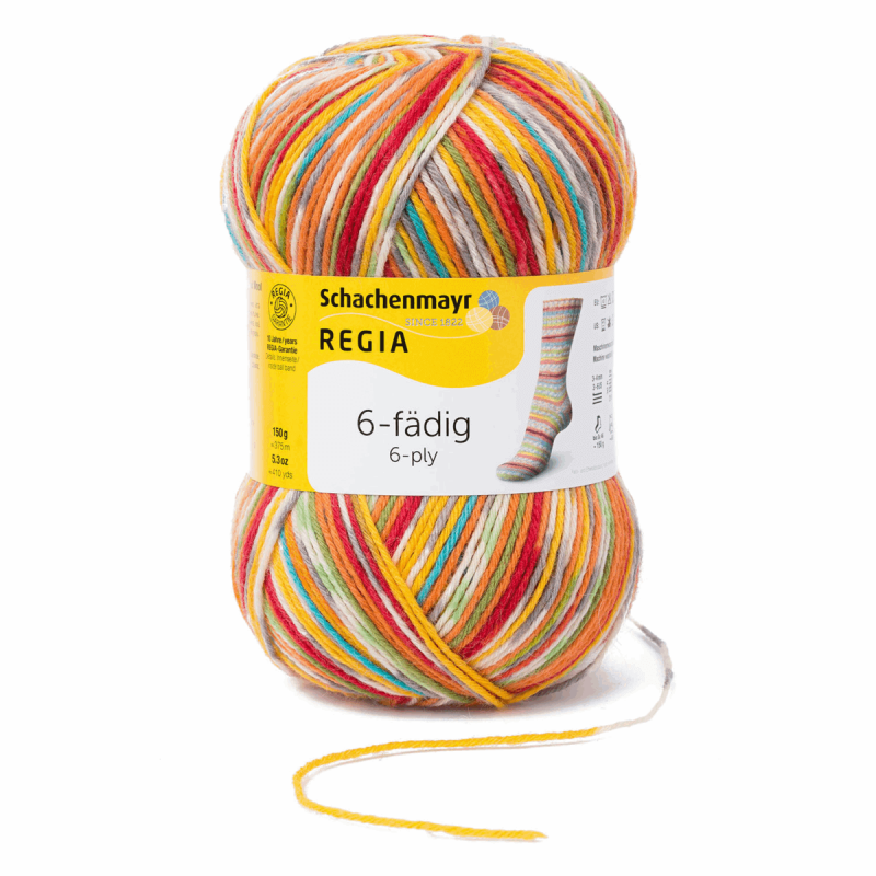 Regia Colour 6 PLY Knitting Crochet Knit Yarn Craft Wool 150g Ball 