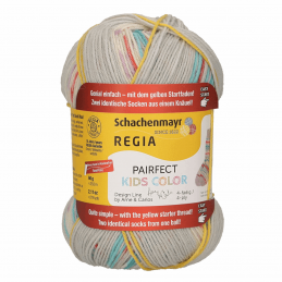 Regia Arne & Carlos Kids Pairfect Socks 4 PLY  Knitting Yarn Craft 60g Ball 2984 Ylve