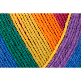 Regia Pairfect Editions 1 2 3 & 4 Socks 4 PLY Knitting Yarn Craft 100g Ball 1735 Edition 1 Rainbow