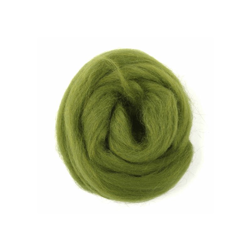 10g 100% Natural Wool Roving Needle Spinning Felting Sewing Craft Fabric Trimits
