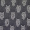 Cotton Elastane Jersey Stretch Fabric Wolf Wolves Knit Animals Wild
