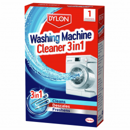 Dylon Machine Cleaner 3 in 1 Cleans Descales & Freshens One Treatment