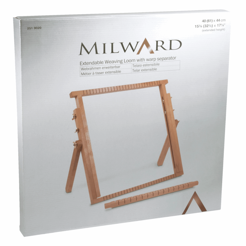 Extendable Weaving Loom Beech Wood Craft Weave Textiles