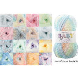 James C Brett Baby Marble DK Yarn 100g Knitting Yarn Knit Craft 100% Acrylic 