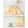 Knitting Pattern James C Brett JB356 Baby DK Chunky Cardigan & Vest (D)