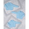 Knitting Pattern James C Brett JB507 Baby DK Cardigan & Vest (D)