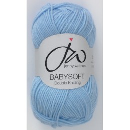 Jenny Watson Designs Babysoft DK Yarn 50g Ball Knitting Yarn Knit Craft WS4 Baby Blue