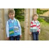Knitting Pattern James C Brett JB485 Children's DK Cardigan & Vest (D)