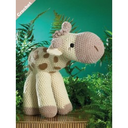 Crochet Pattern James C Brett JB401 Chunky Giraffe Toy