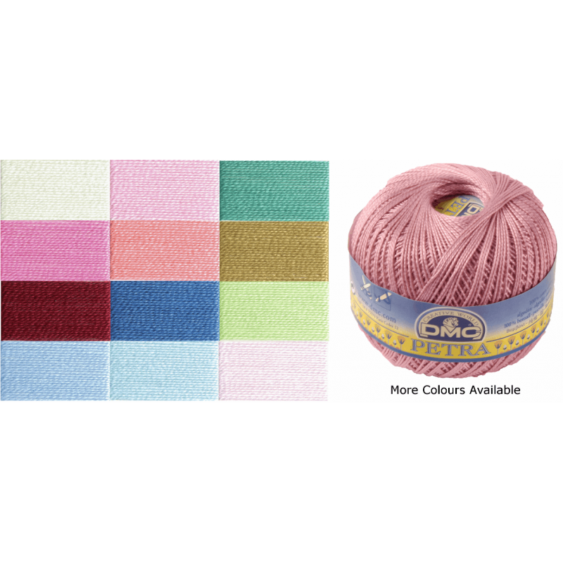 Dmc Petra Crochet Yarn Size 3 100g Ball 100 Cotton Crochet Yarn Craft