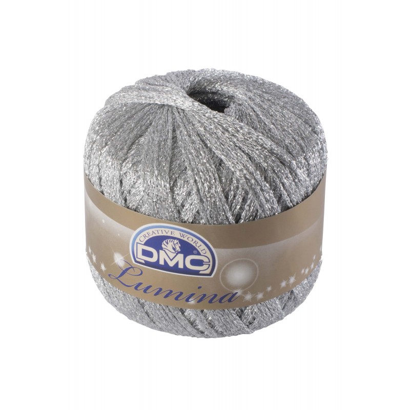 DMC Lumina 20g Ball Metallic Crochet Yarn Crocheting Craft