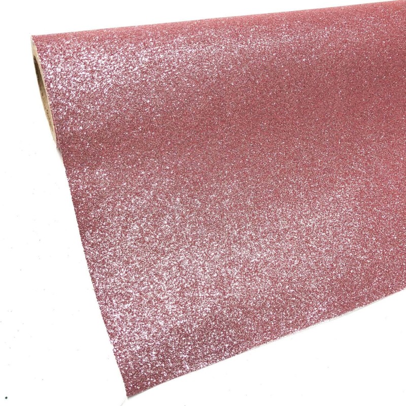 Fine Glitter Fabric Sparkly Vinyl Backed Material Decor