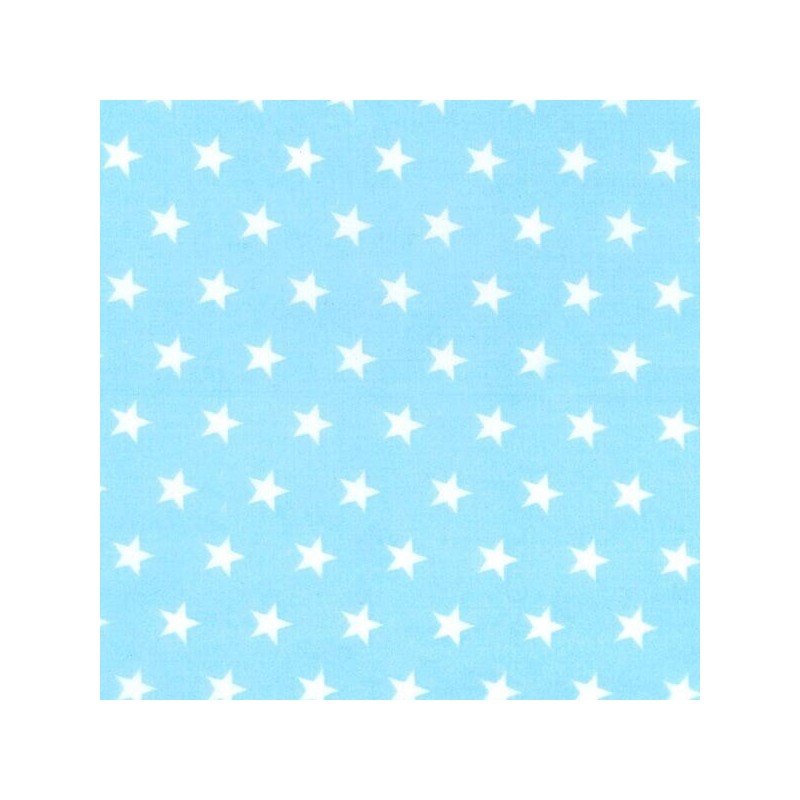 Polycotton Fabric 10mm Stars In Rows Magic Starry Craft Material