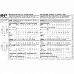 Simplicity Sewing Pattern 8697 Misses & Plus Size Boyfriend Blazers Jackets