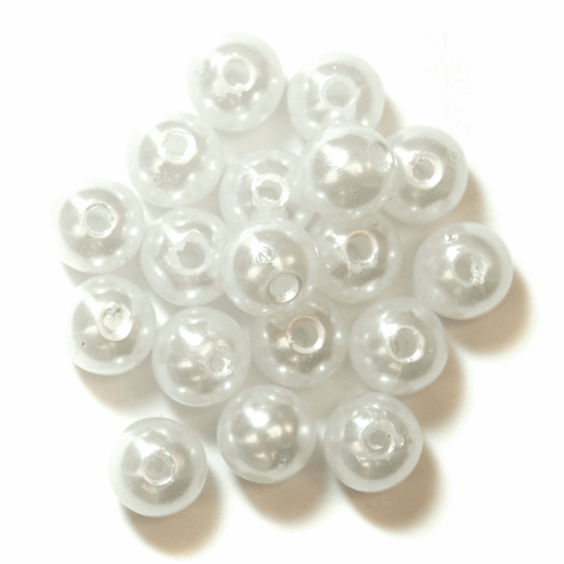 Pearl Craft Beads 8mm In Pearl Or Cream