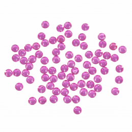 Trimits Craft For Occasions Sew On Round Bling Gems Embellishments Scrap Booking 6mm Fuchsia x 75