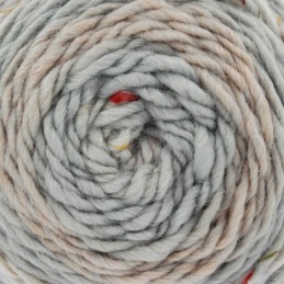 Marshmallow King Cole Twirly Tweed Chunky Yarns Knitting Yarn Craft Wool Crochet 150g Ball