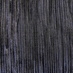 Black - Silver 100% Polyester Pleated Lurex Jersey Sparkle Festive Crimped Glitter Dancewear