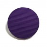 Purple Button Shank Back Ribbed Ridged Fastening 25mm Wide