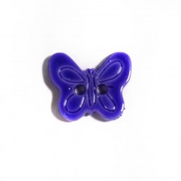 Butterfly Flat Back Button Fastening 15mm Wide
