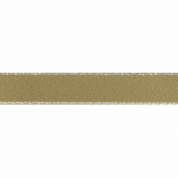 Honey 5mm Berisfords Iridescent Edge Satin Polyester Craft Ribbon