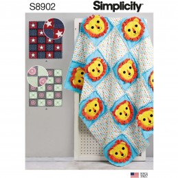 Simplicity Sewing Pattern 8902 Home Accessories Rag Quilts