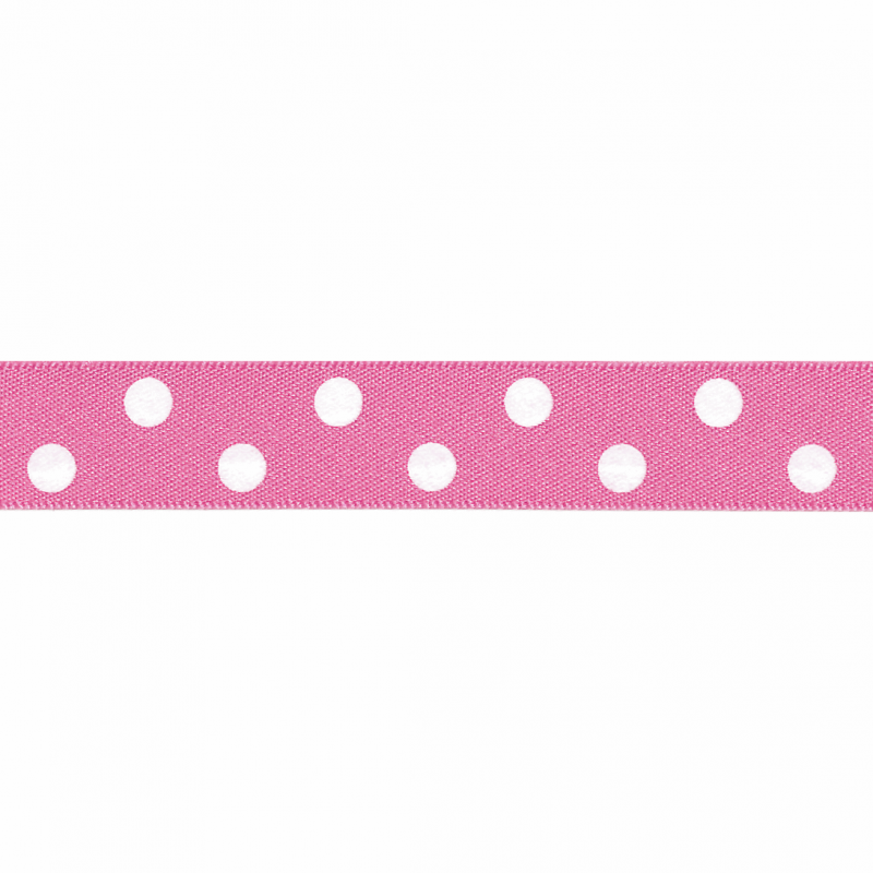15mm Berisfords Polka Dots Spots Ribbon Polyester Craft