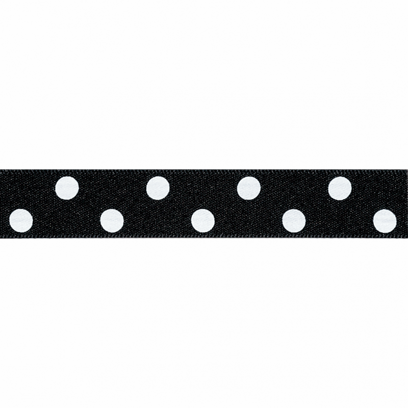 15mm Berisfords Polka Dots Spots Ribbon Polyester Craft