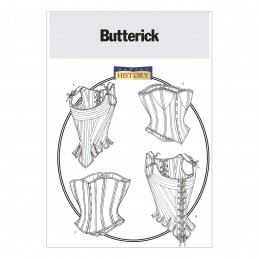 Butterick Sewing Pattern 4254 Misses' Historical Stays & Corsets Costume Cosplay