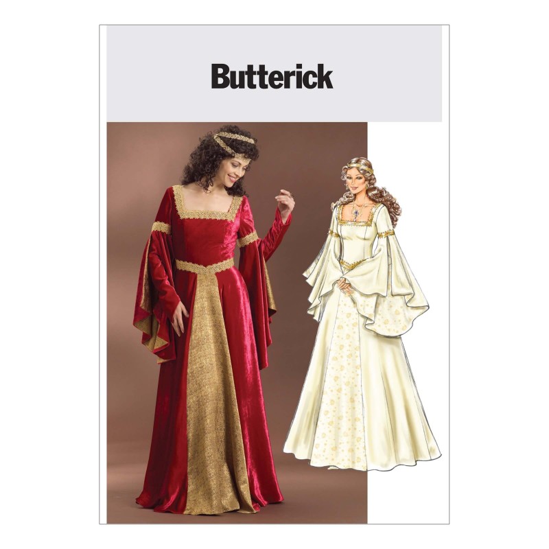 Butterick Sewing Pattern 4571Women's Historical Renaissance Costume
