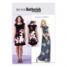 Butterick Sewing Pattern 5456 Misses' Petite Dress in 2 Lengths