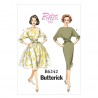 Butterick Sewing Pattern 6242 Misses' Slim Waist Pullover Dress
