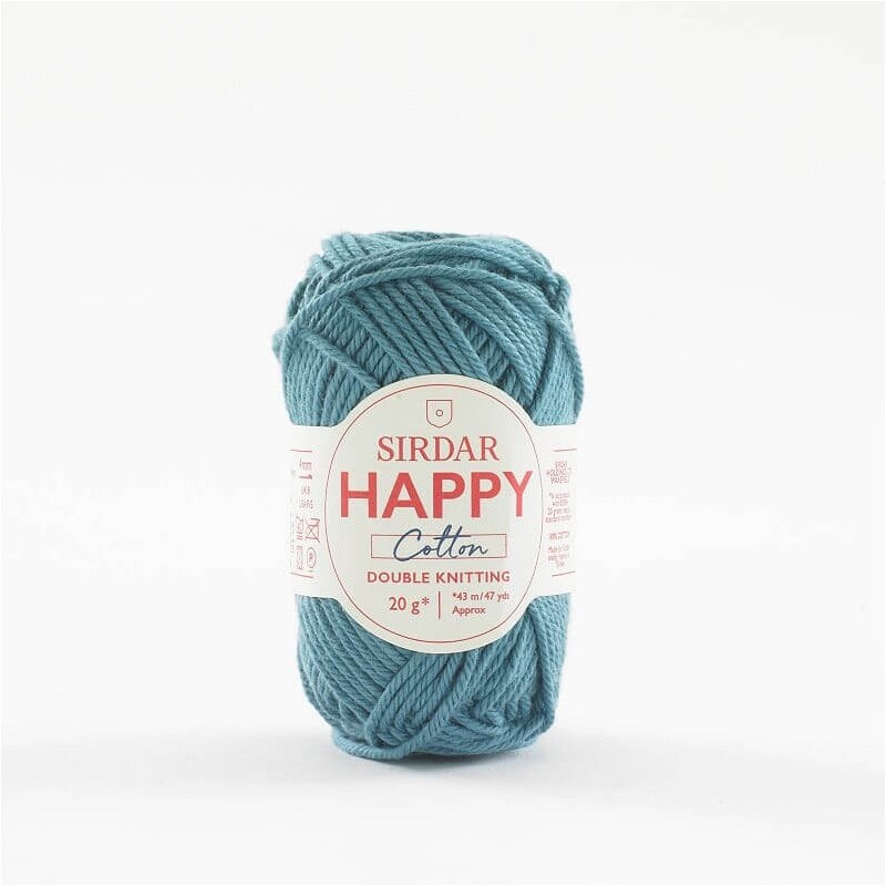 Sirdar Happy 100% Cotton DK Yarn 20g Mini Ball