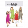 Butterick Sewing Pattern 5655 Misses Loose Fitting Top Dress & Trousers RR 18-24