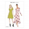 Vogue Sewing Pattern V9199 Women's Misses' Knit Fit And Flare Dresses