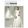 Butterick Sewing Pattern 5731 Misses Wedding Dress Bridal Occasional A5 6-14