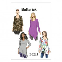 Butterick Sewing Pattern 6263 Women's Pullover Tunic