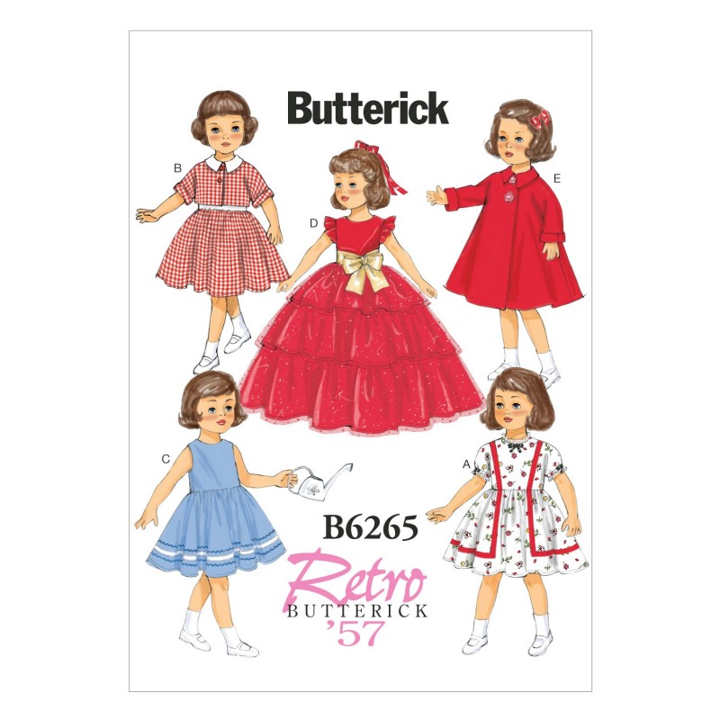 Butterick Sewing Pattern 5757 Misses' Elasticated Skirt