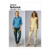Butterick Sewing Pattern 6028 Misses' Semi-fitted Trousers