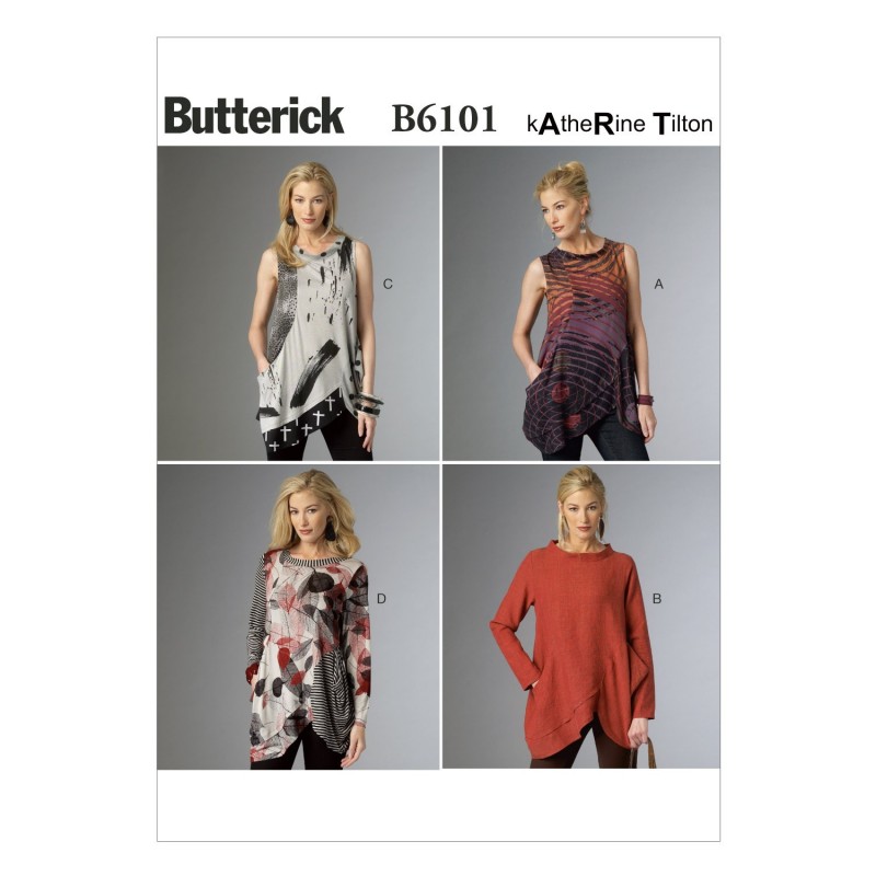 Butterick Sewing Pattern 6101 Misses' Loose Fitting Tunic