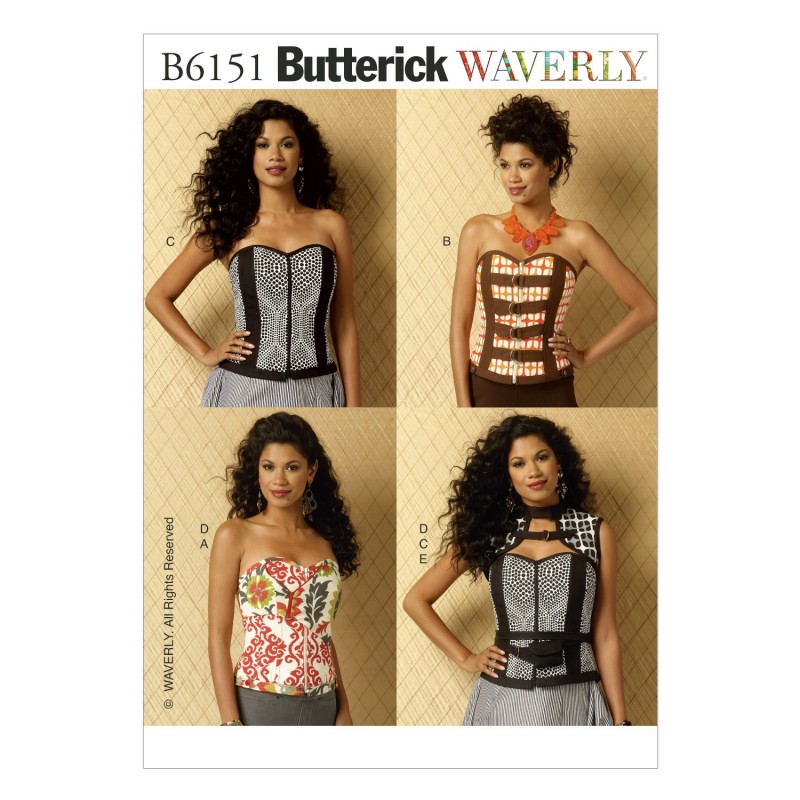 Butterick 6450 Misses' Loose-Fitting  Vest &  Dress