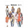 Butterick Sewing Pattern 6176 Misses' Japanese Kimono Style Top