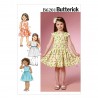 Butterick Sewing Pattern 6201 Children's Girls Summer Dress CDD Ages 2-5