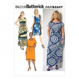 Butterick Sewing Pattern 6210 Women's Petite Summer Dress
