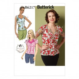 Butterick Sewing Pattern 6217 Misses' Loose Fitting Blouse Shirt