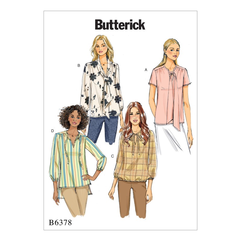 Butterick Patterns 6100 B5 Sizes 8-10 16 Misses Top 12-14