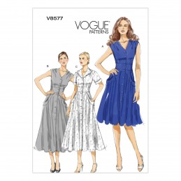 Vogue Sewing Pattern V8577 Women's Casual Dress
