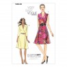 Vogue Sewing Pattern V8646 Women's Mid Knee Length Dress