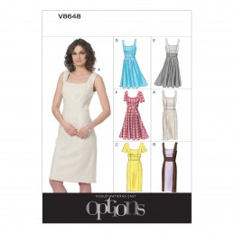 Vogue Sewing Pattern V8648 Women's Misses' Dress