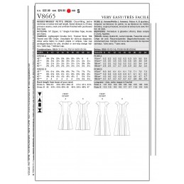 Vogue Sewing Pattern V8665 Women's Misses' Petite Dress